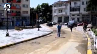 Над 30 поплавени куќи - невреме во Радовиш и околината Над 30 поплавени куќи - невреме во Радовиш и околината