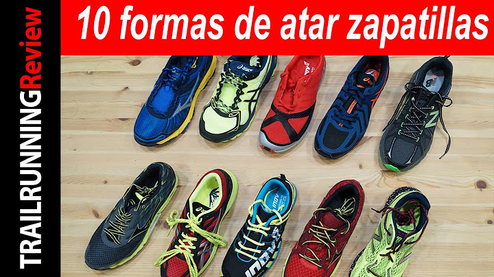 10 Formas de atar las zapatillas de Trail Running