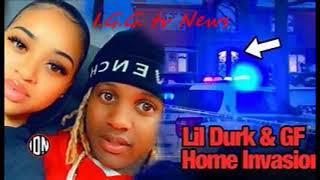 Lil Durk \& Girlfriend India have a shootout in a home invasion