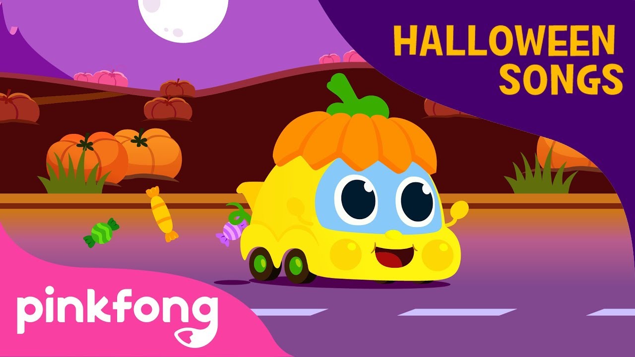 Halloween Cars | Canciones de Halloween | Pinkfong Canciones Infantiles