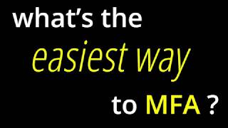 What's the Easiest Way to MFA? Okta Push.