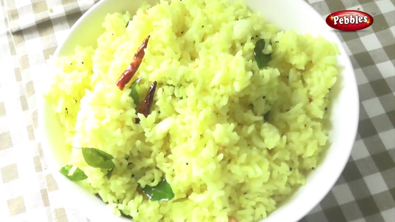 नींबू चावल पकाने कि विधी How To Cook Lemon Rice in Hindi South