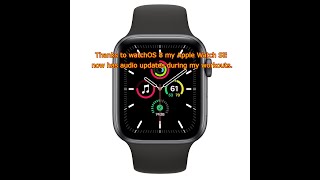 Audio Added to Workouts in watchOS 8
