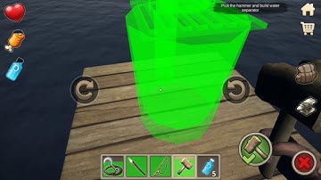 Survival On Raft - Game sinh tồn trên biển- cách nấu thức ăn và nước, câu cá sinh tồn