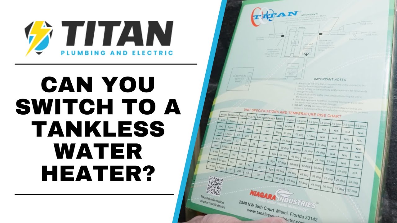 Can You Switch To A Tankless Water Heater?