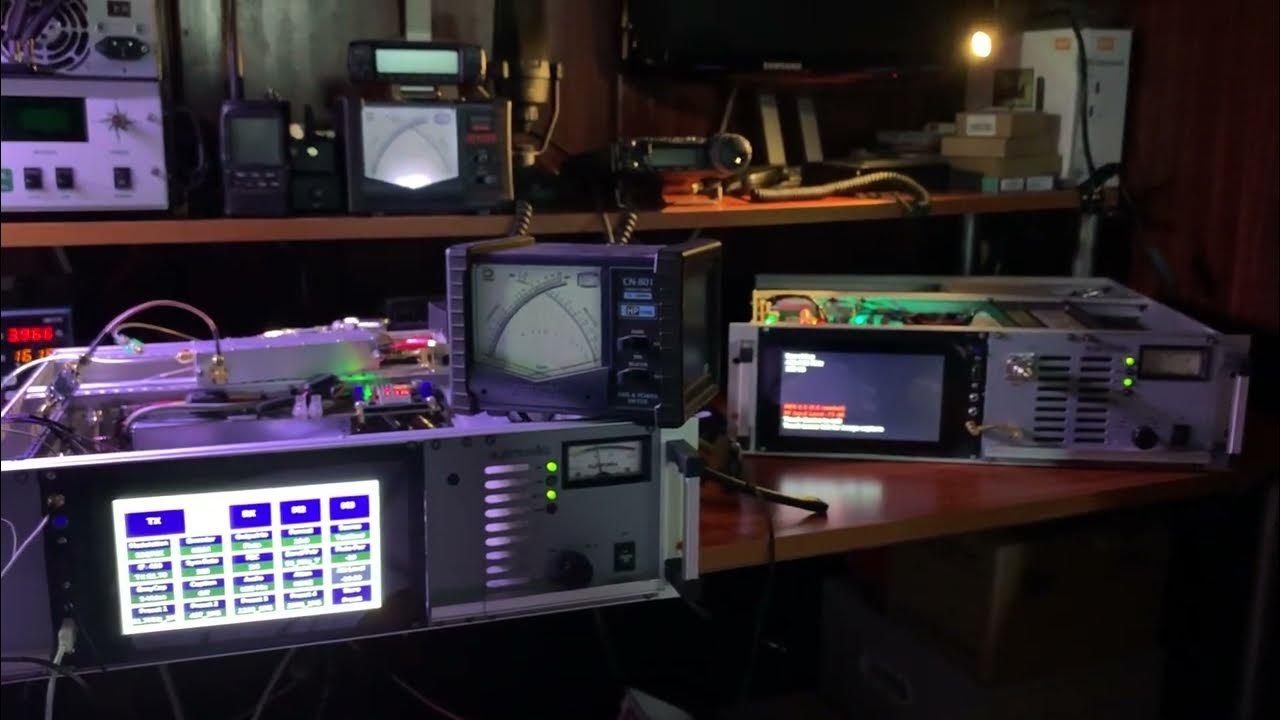 Portsdown 4 quick test 6 Mt band (local Tx and Rx mode) YouTube