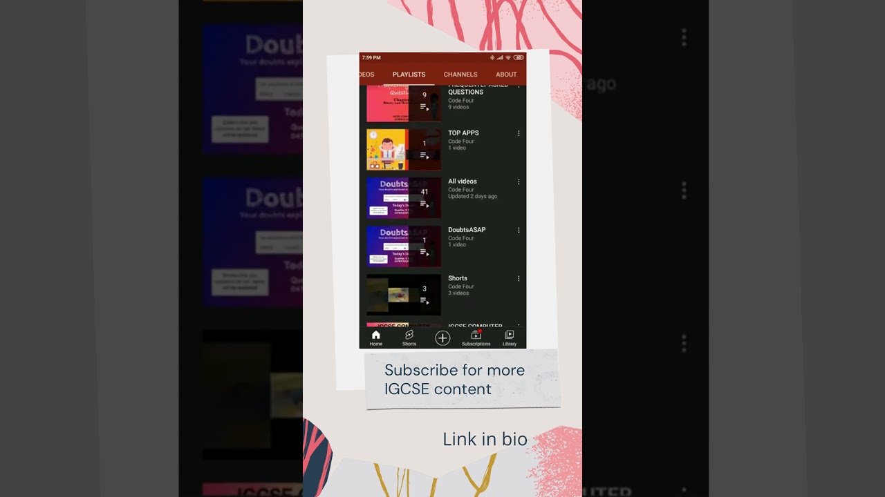 CODE FOUR │ IGCSE computer science 0478 │A* Videos │A*Notes│#shorts