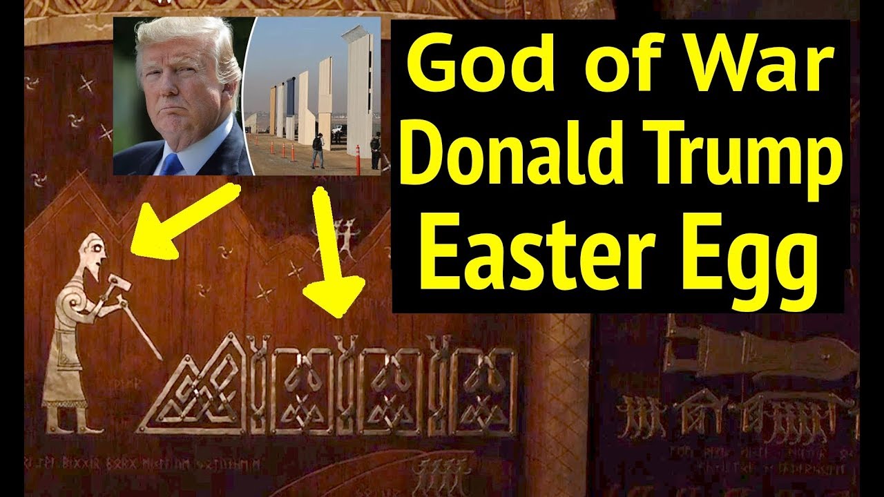 God Of War Donald Trump Easter Egg First Valkyrie DUNNR Complete God of war donald trump easter egg first valkyrie dunnr complete