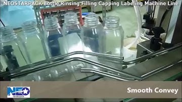 V122 Line of Multi Nozzles Rinsing & Overflow Filling & Capping