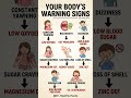 8 Body Warning Signs You Should NEVER Ignore! ⚠️  #shorts