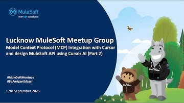 Model Context Protocol (MCP) Integration with Cursor and design MuleSoft API using Cursor AI (Part2)
