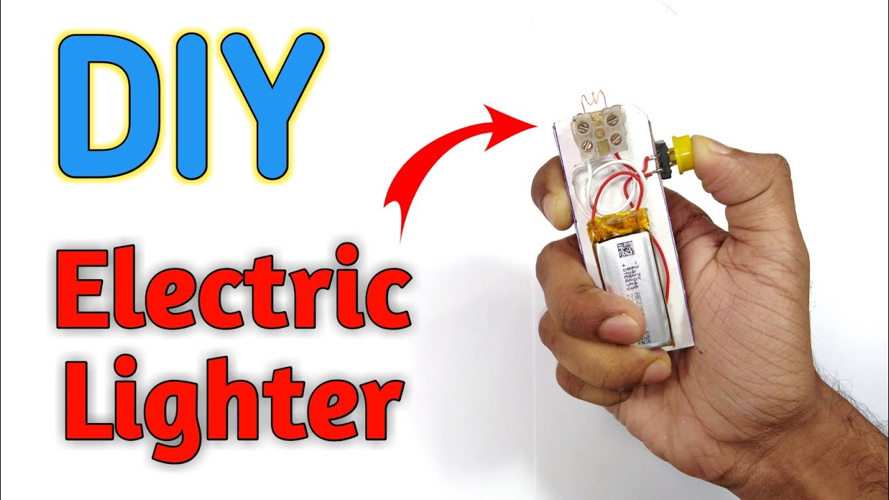 How to make a Electric Lighter at home diy YouTube