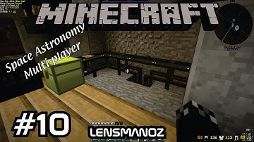 Minecraft - Space Astronomy MP - Ep 10 - Logistics Pipes Start