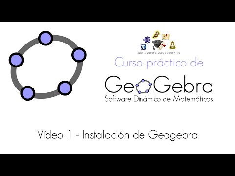 Curso Geogebra - 01 Instalar geogebra
