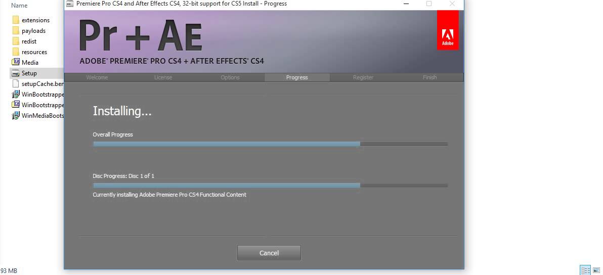 after effects cs4 key