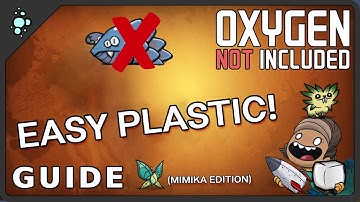 Self-Sustaining Lura, Mimika & Pip Farm + Amber Melter v2 = EASY PLASTIC | Oxygen Not Included