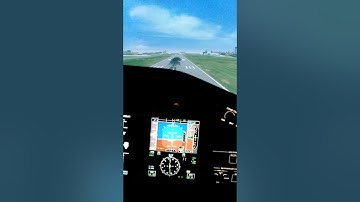 NO FLAPS, High Speed Emergency Landing - Simulator Training #pilot #aviation