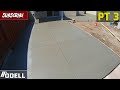 Full Backyard Hardscape Remodel Complete Concrete Pour Part 3
