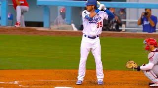 Cody Bellinger Slow Motion Home Run Baseball Swing Hitting Mechanics Instruction Highlights Video