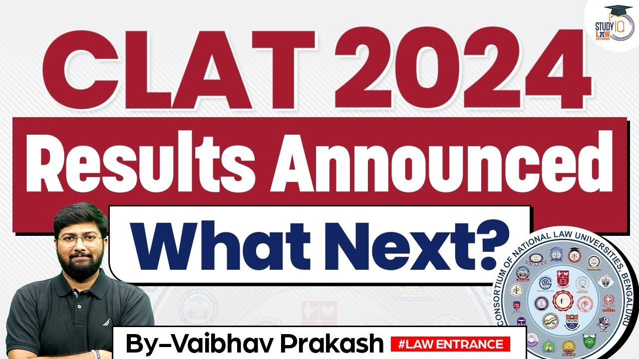 CLAT Exam Result 2024 Out How to Check CLAT Result CLAT 2024