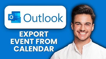 NEW! How to Export Event from Outlook Calendar (2025) 📅 | Save, Share & Manage Schedules Easily
