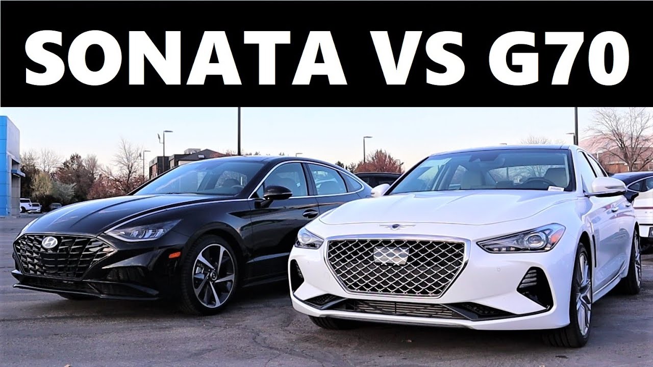 2021 Hyundai Sonata Vs 2021 Genesis G70: Does The New Sonata Show A ...