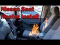 How To Install A Seat Heater Into A Nissan Xterra/Frontier/Pathfinder/Armada