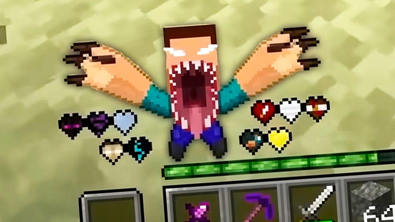 У МЕНЯ ЕСТЬ СЕРДЦА ХЕРОБРАЙНА в Minecraft