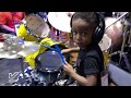 @babyboydrummer full video at the Gruv Gear booth