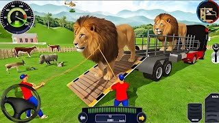 Animal Cargo Truck Driving Game 3D - Animal Transport Cargo Truck 2024 - Android Gameplay screenshot 1