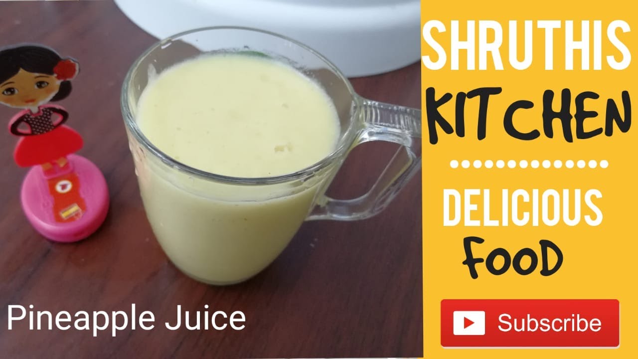 Pineapple Juice in tamil Immunity Health Drink in tamil YouTube