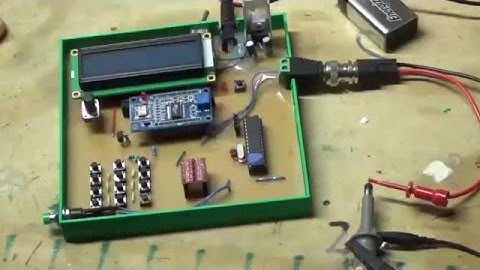 Arduino Single Generator AD9850