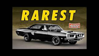 20 RAREST muscle cars of the 1960s and 1970s!