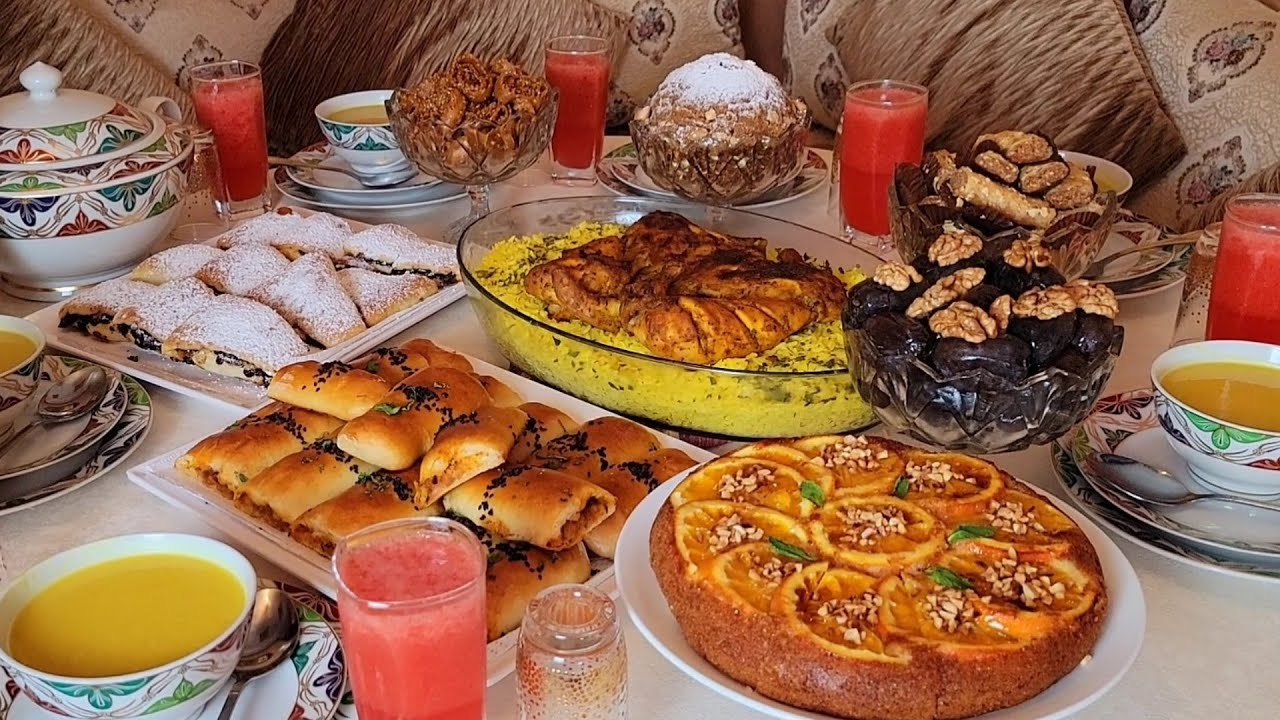 تامن فطور رمضان عشاء/ب500غ دقيق مالح وحلو /كيك معلك