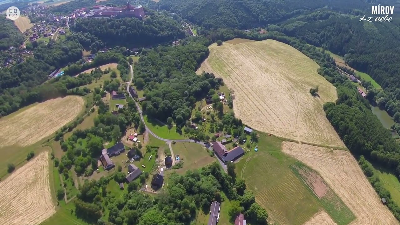 Letecké video Mírov z nebe