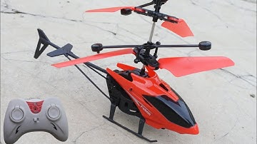 Old Model Exceed RC Helicopter unboxing and fly test