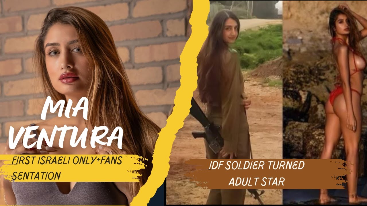 Meet ISRAEL's first ON.LY.FANS Sensation || MIA VENTURA - YouTube