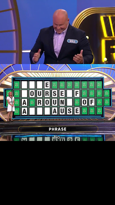 Will’s Epic Moment on Wheel of Fortune: ‘Treat Yourself a Round of Sausage