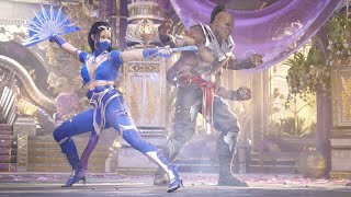 Mortal Kombat 1 - Kitana w/ Goro vs. Sub-Zero (Day of the Dead Skin)