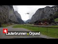 Driving from Lauterbrunnen to Orpund - Scenic Drive Switzerland!