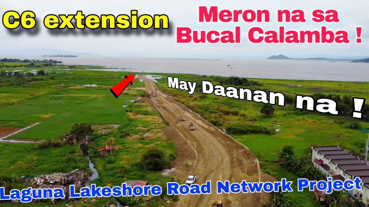 MAY KALSADA NA ! C6 Extension meron na rin sa Bucal Calamba ! Bucal - San Jose bypass road !