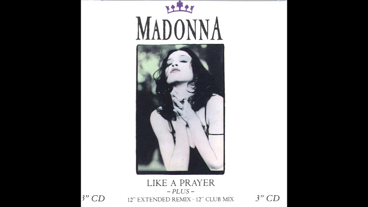 Like a Prayer Radio Edit version - Radio Edit performance video thumbnail