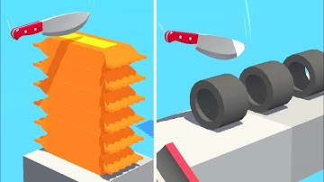 Slice It All Game! Very Satisfying and Relaxing ASMR Slicing Video