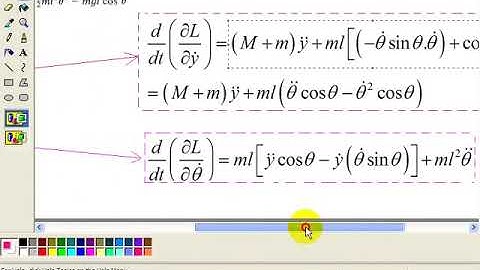 hệ con lắc ngược trên xe_phần 1: hệ phương trình động lực học