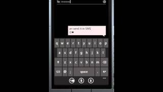 WP7 Mango flipped keyboard App screenshot 5