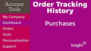 Insight.com Order and Quote Viewing
