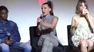 Finn Wolfhard and Millie Bobby Brown SAG panel part 4 I January 2020