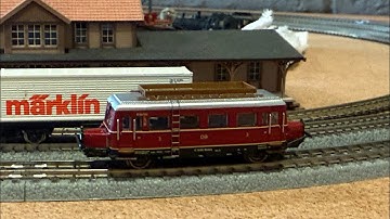 Marklin 88820 DB VT 88.9 Wismar Railbus Insider - Pig Snout - Test Run at z.scale.hobo 08.01.2025