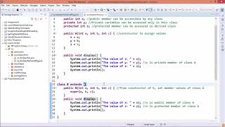 Java Essentials - Access specifiers in java