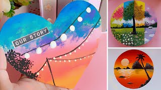 Easy Painting Ideas That Anyone Can Do Drawing Tricks Youll Love Creative Painting Hacks